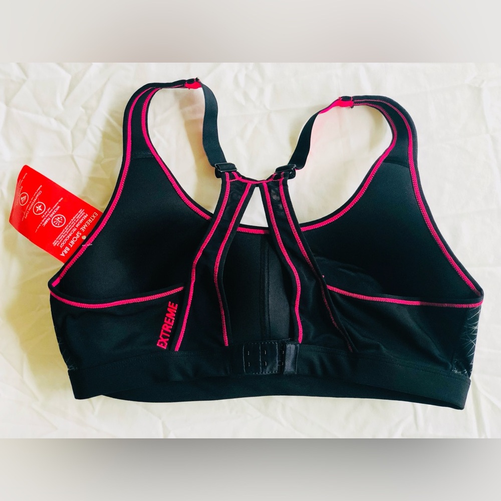 Danskin Sports Bra High Impact Workout Adjustable Bra NWT - Picture 2 of 5